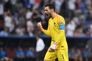 Hugo Lloris wird in uhlsport Torwarthandschuhen Weltmeister 2018