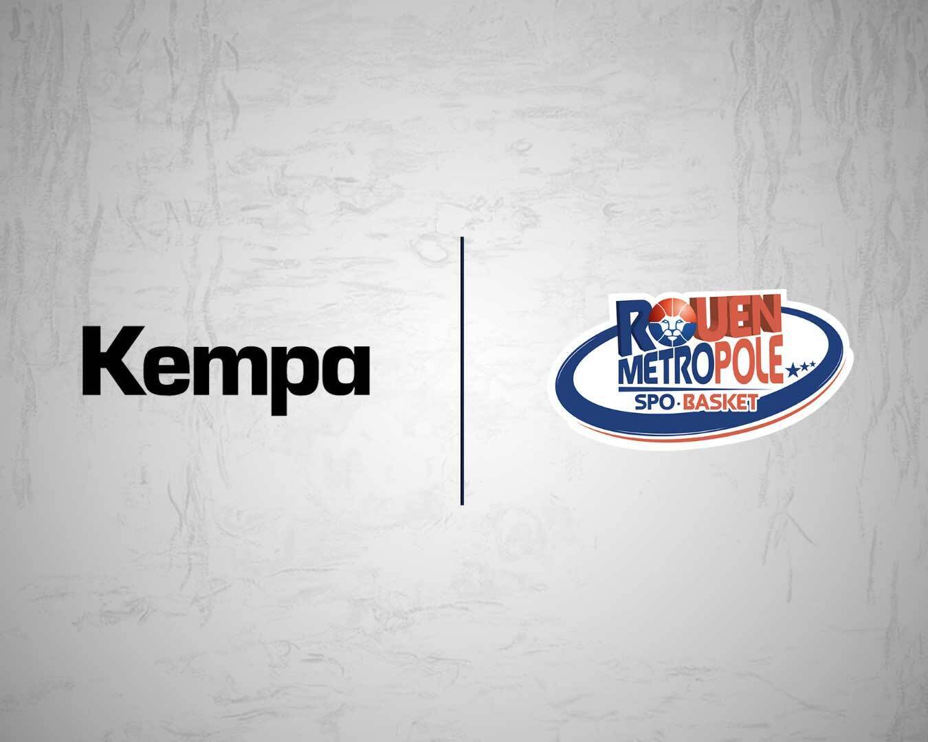 Kempa is the new equipment supplier for Rouen Metropole Basketball